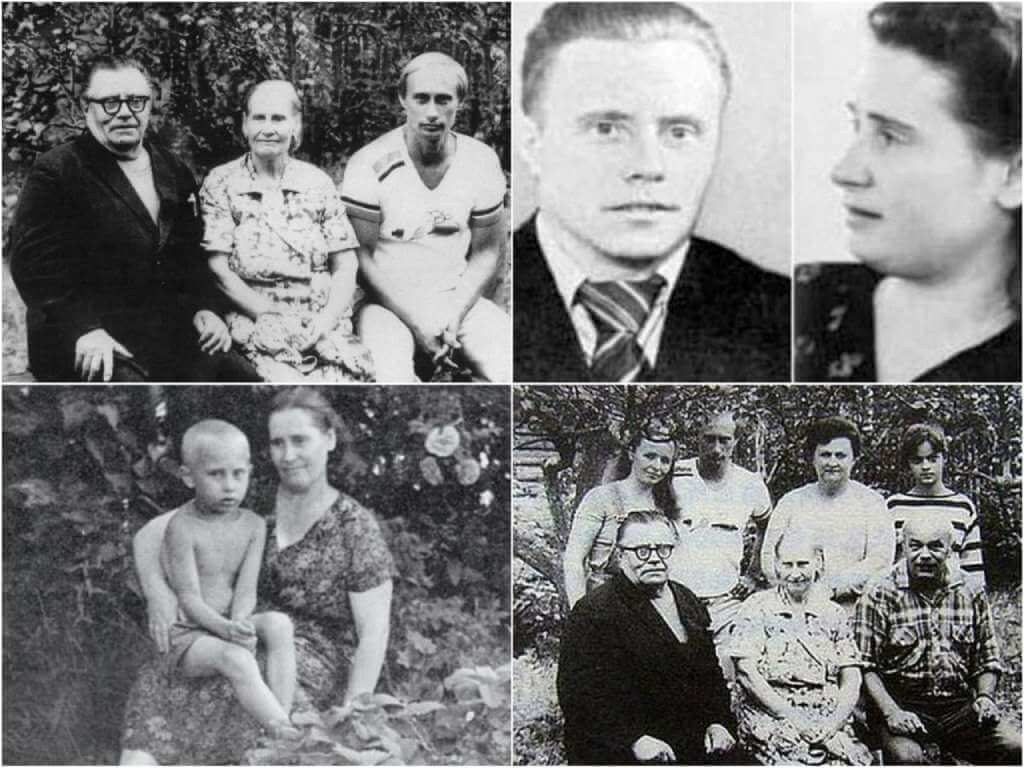 Семейные фотографии семьи Путиных