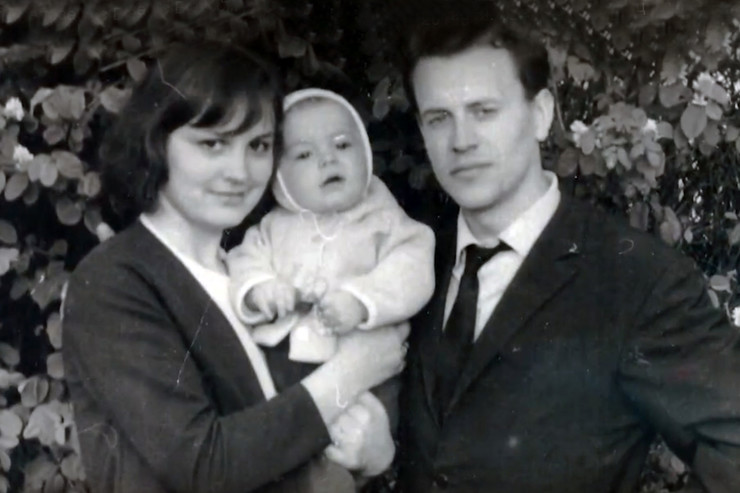 Татьяна Судец и Анатолий Грушин с сыном