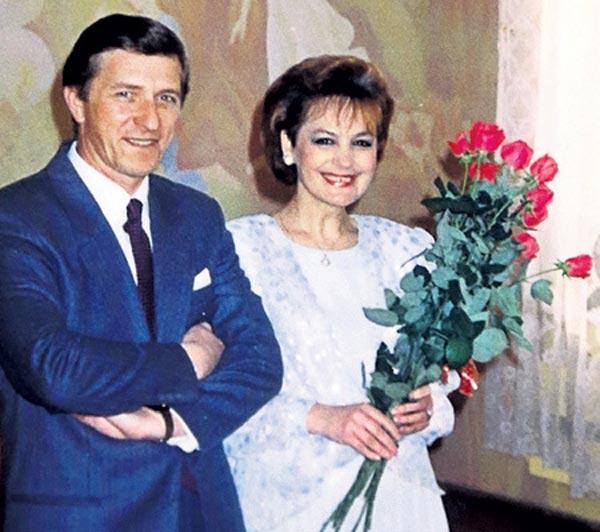 Татьяна Судец со вторым мужем Михаилом Мирошниковым